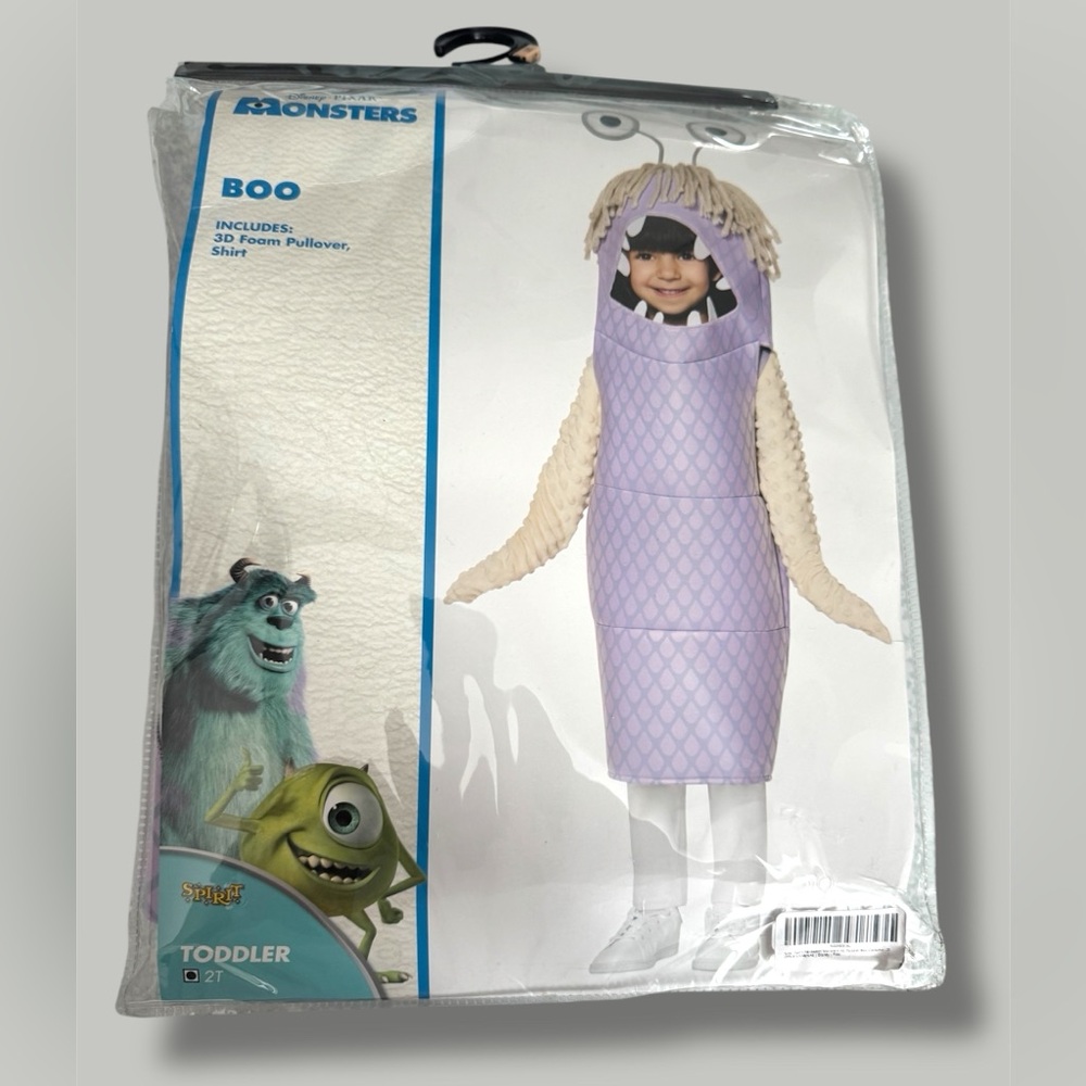 Spirit Monsters Boo Costume - Lavender and White